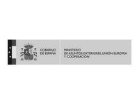 Logo Gobierno España, Ministerio de Asuntos Exteriores, EU y cooperación